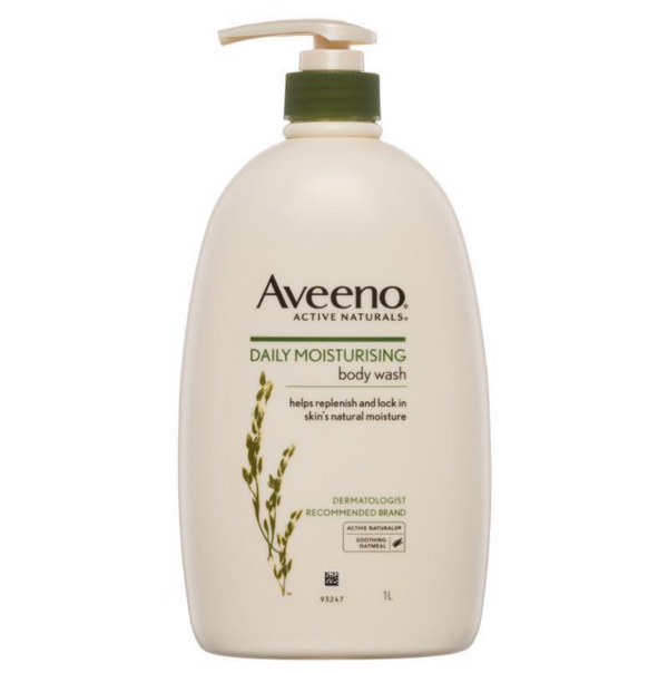 Aveeno Active Naturals Daily Moisturizing Body Wash 1L