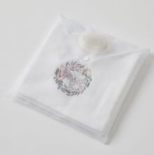 Floral Bee Hand Towel & Soap in Organza Bag